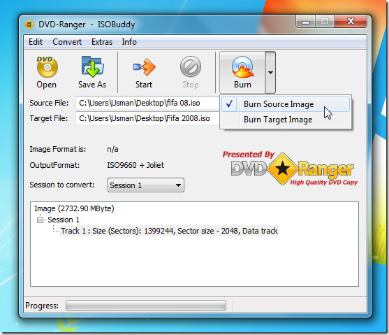 On Windows Create A Dmg From Dvd